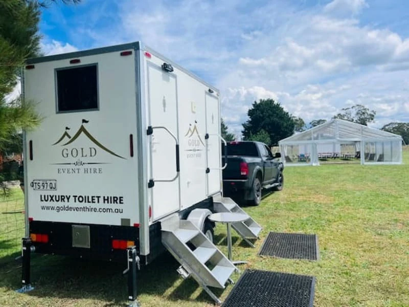 Gold Event Hire Luxury Portable Toilets