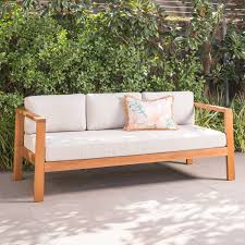 3 Seater Timber Lounge